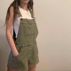 [SOLD] Brandy Melville Army Green Overalls